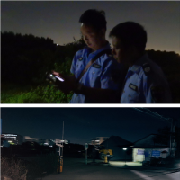 【高壓】打擊違法洗砂洗泥行為！廣東中山執法人員夜“探”砂石場